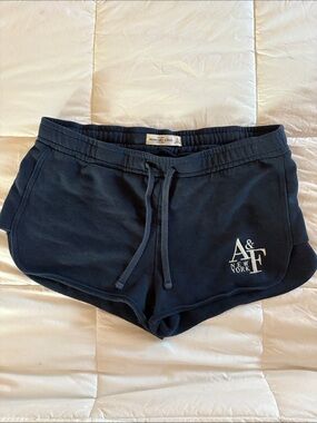 Abercrombie & Fitch Navy Dolphin Lounge Shorts Y2K Vintage